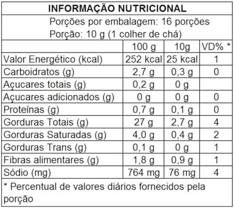 Patê de Azeitona Azapa Premium, Artesanal Natural, 165g