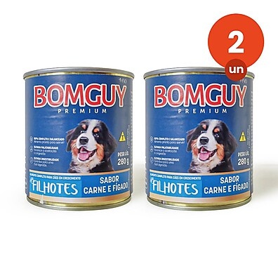 Patê Bomguy Premium: Nutrição Completa para Filhotes