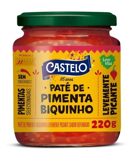Patê de Pimenta Biquinho Levemente Picante 220g