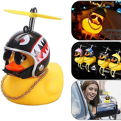 Patinho Buzina com Capacete e Óculos – Diversão e Segurança na Bike