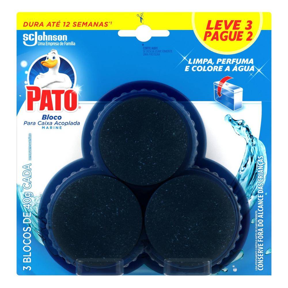 Pato Bloco Marine: Limpeza e Frescor por 4 Semanas!