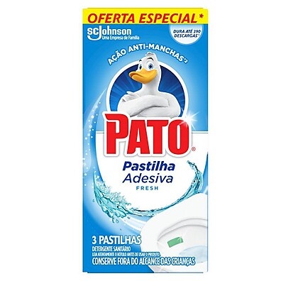 Pato Fresh: Pastilhas Adesivas para Vaso Limpo