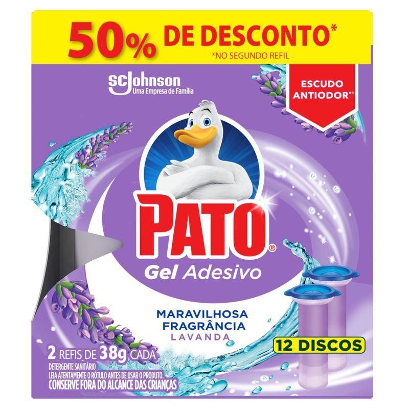 Pato Lavanda Refil Gel: Limpeza e Frescor!