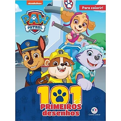 Patrulha Canina: 101 Desenhos para Colorir!