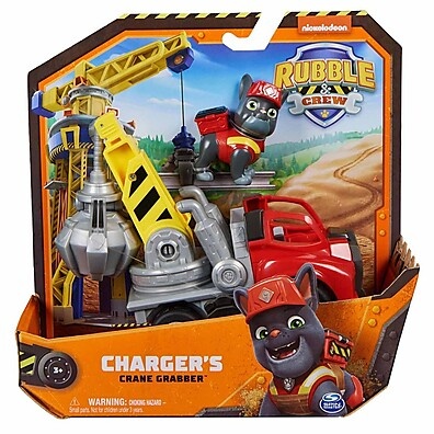 Patrulha Canina: Boneco Charger e Caminhão com Guindaste