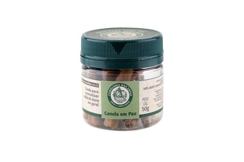 Kit 3X: Canela em Pau Companhia das Ervas 50g