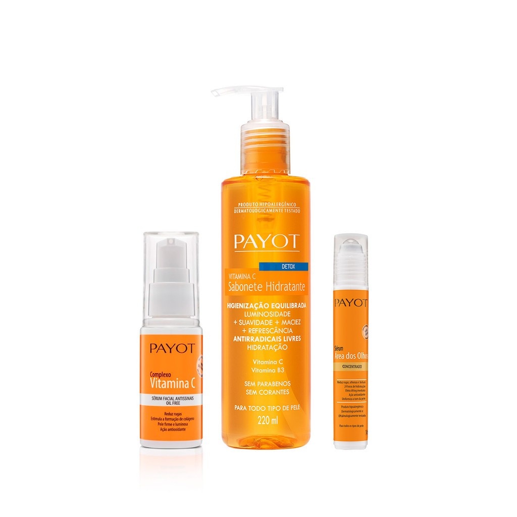 Payot Vitamina C: Kit Facial Completo