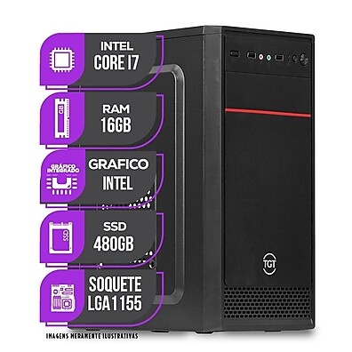 PC Gamer Intel i7 + SSD 480GB: Desempenho Total!