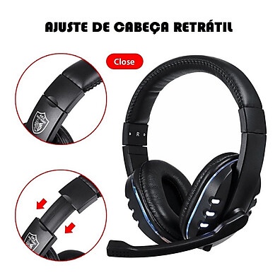 Fone Gamer RGB: Imersão Total no Seu PC