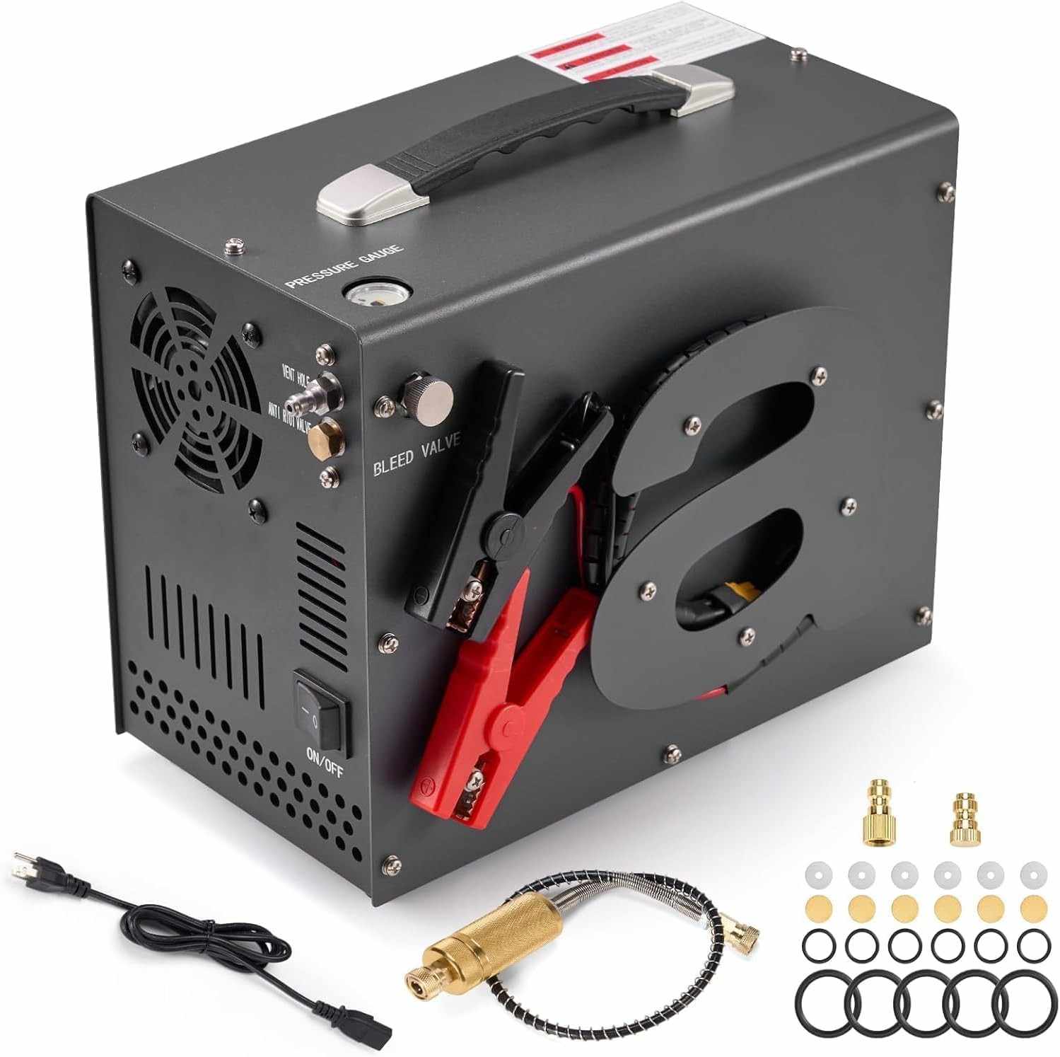 Compressor PCP 300 BAR 12V/110V/220V: Potência e Portabilidade para seu PCP