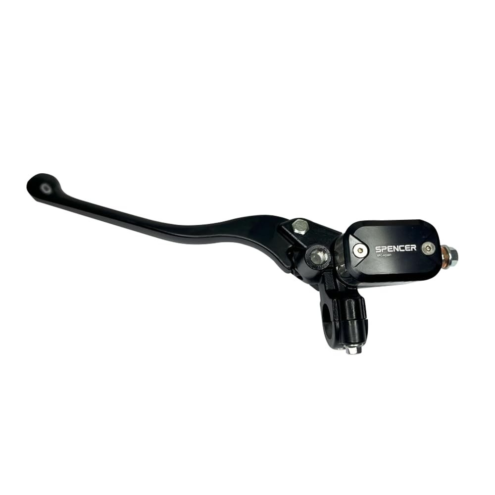 Reservatório de Óleo Esportivo SPENCER 22mm para Scooters (PCX, N-MAX, X-MAX) - Preto Esquerdo