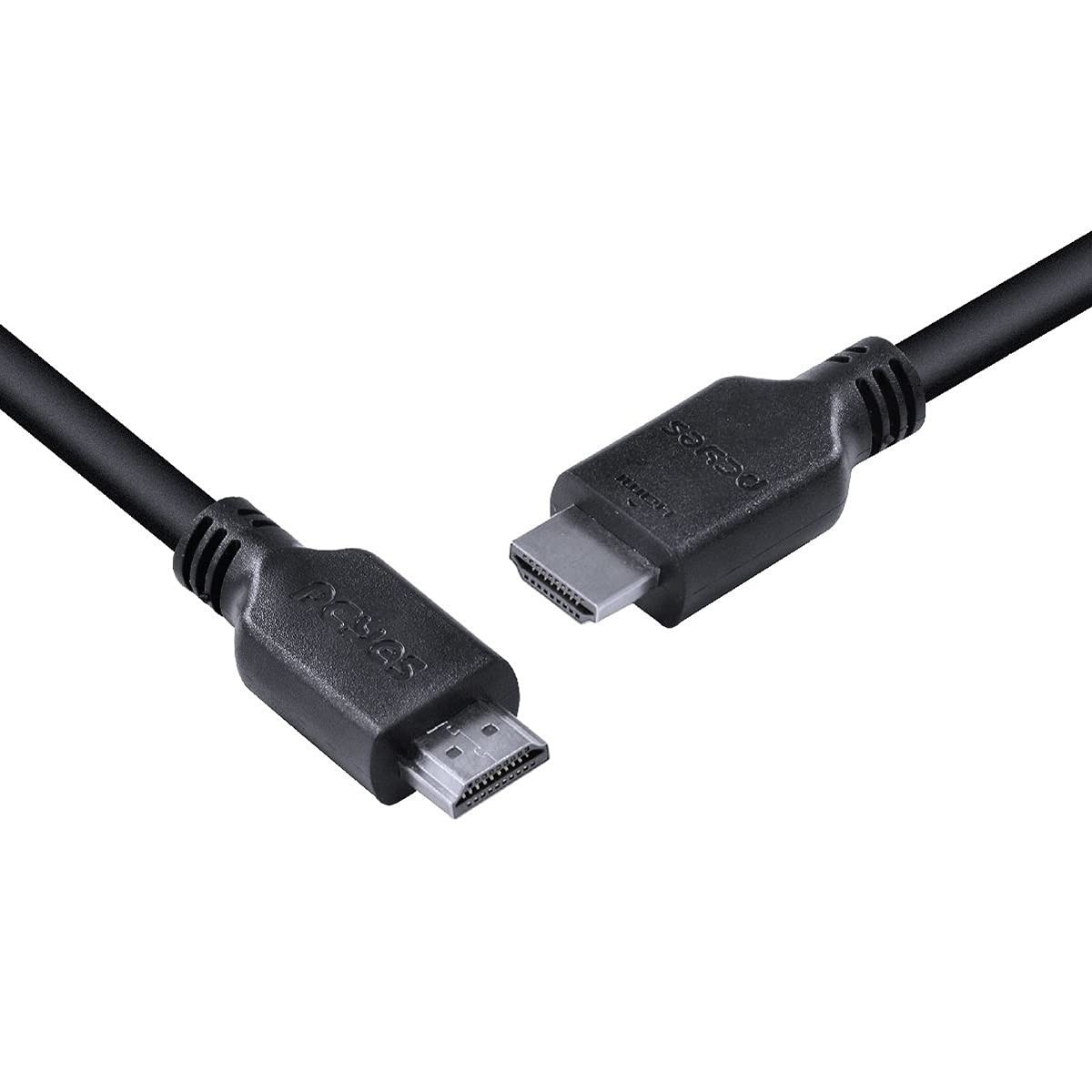 Cabo HDMI 2.0 4K 5 Metros PCYES - Cobre Puro 28AWG para Imagens Incríveis