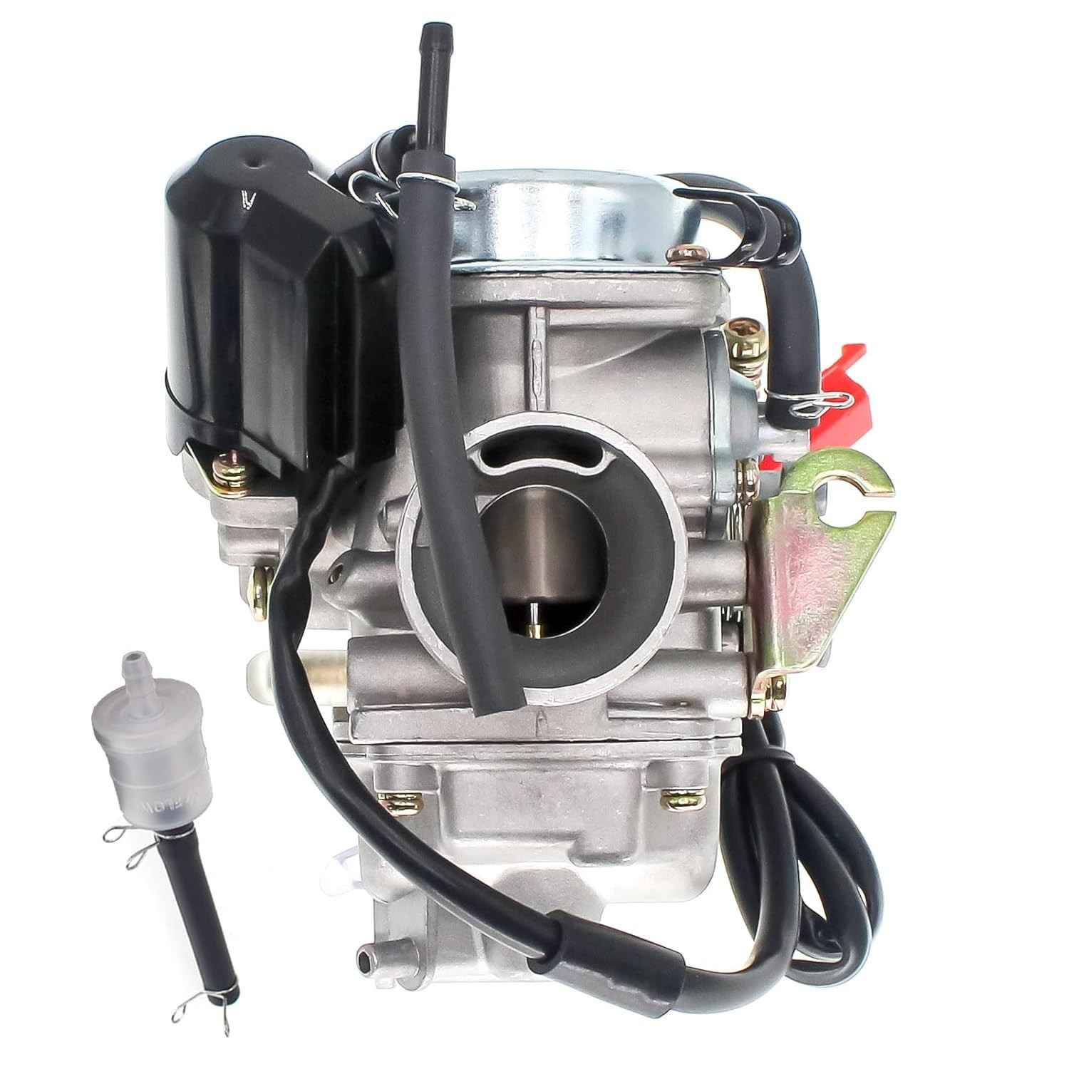 Carburador GY6 125cc 150cc PD24J 4 Tempos - Potencialize Sua Scooter, ATV e Go Kart!