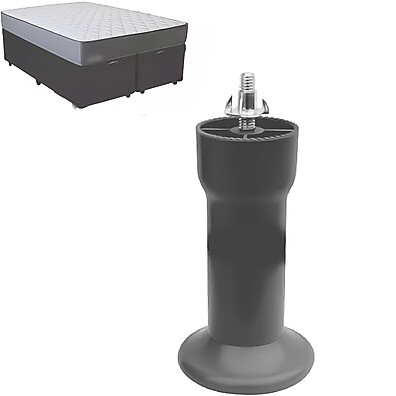 Pé de Cama Box 128mm: Resistência e Estabilidade