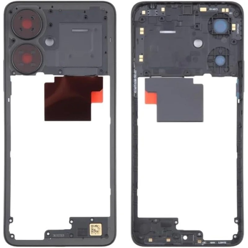 Peça de Reparo Redmi 13R: Aro/Moldura Central