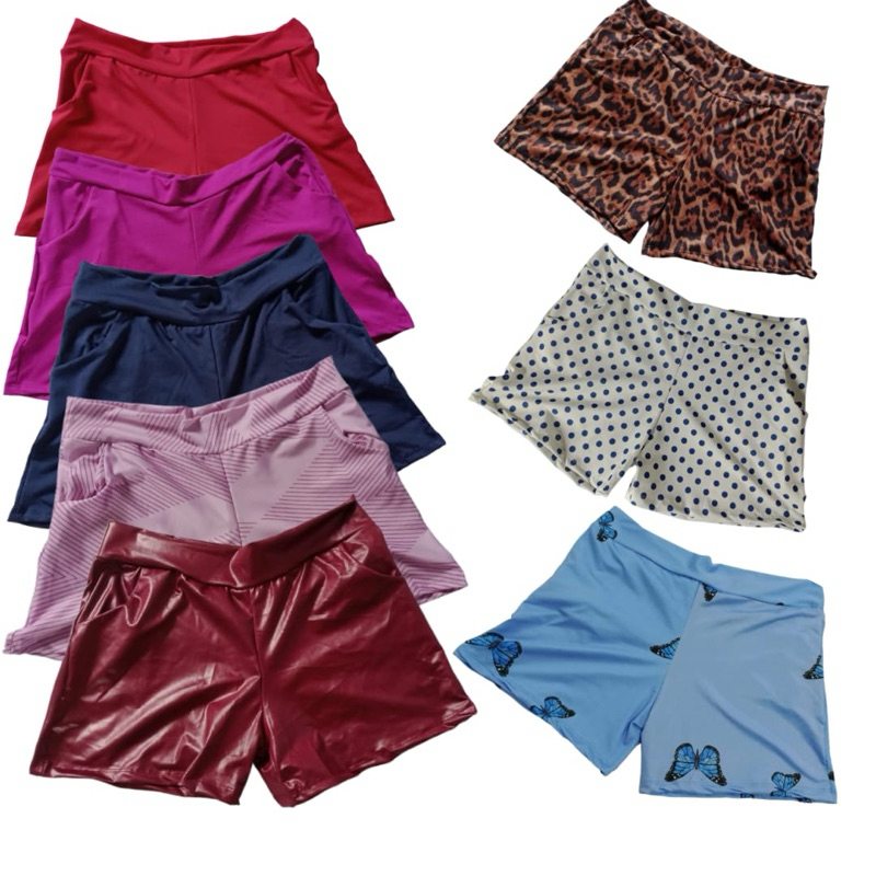 Shorts Estampados: Seu Kit com 5 Peças!