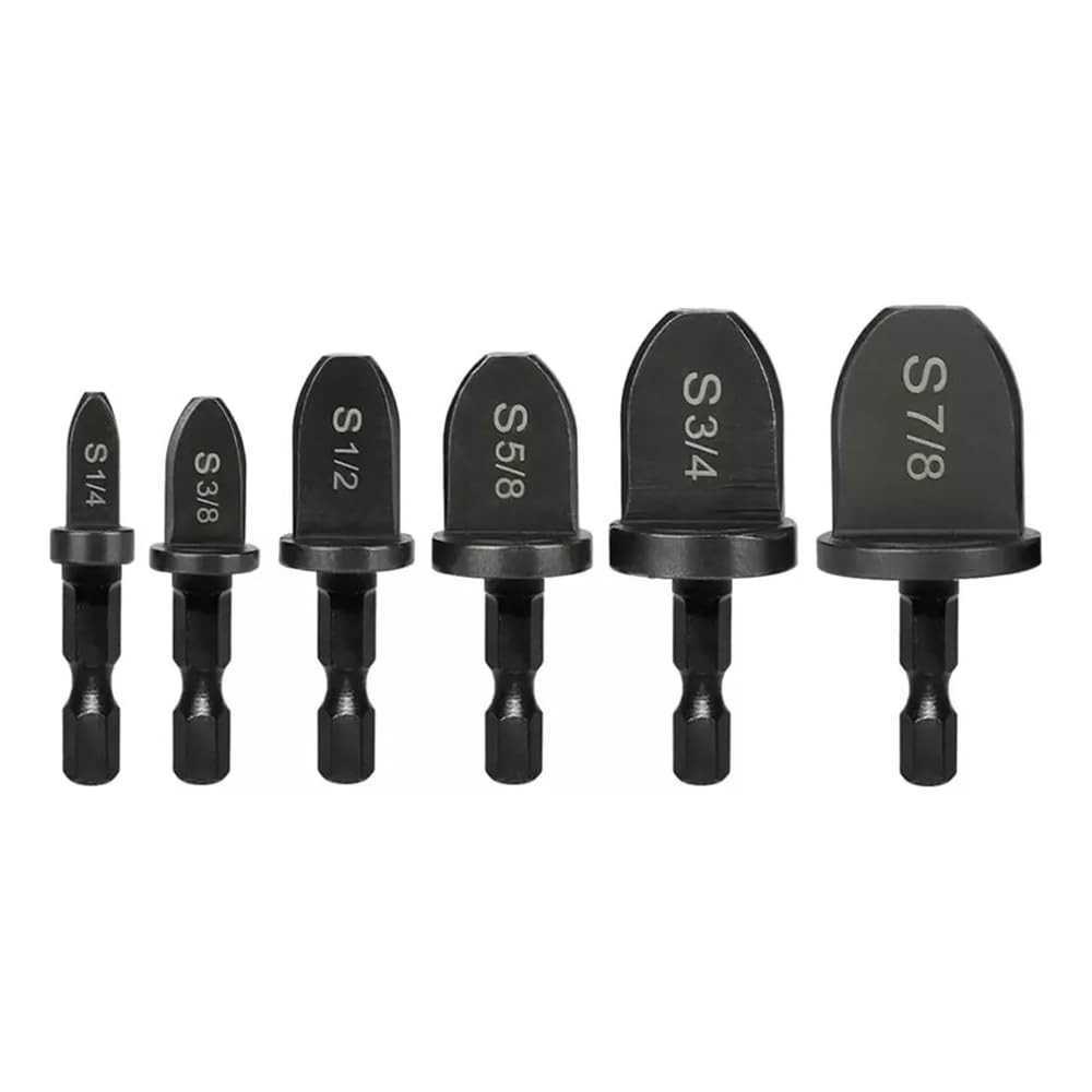 Kit Expansor para Tubos de Cobre 6 Peças - S1/4 a S7/8 | Ferramenta Profissional para Ar Condicionado