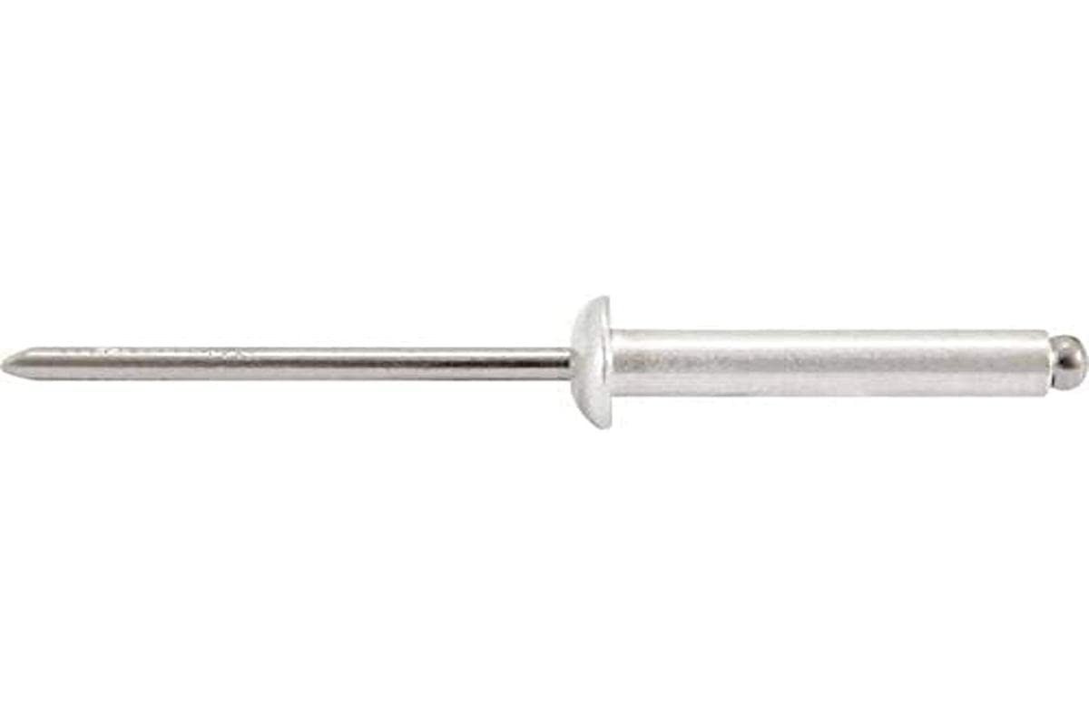 Rebite de Repuxo Nove54 4mm x 22mm Alumínio - Pacote com 50 Peças