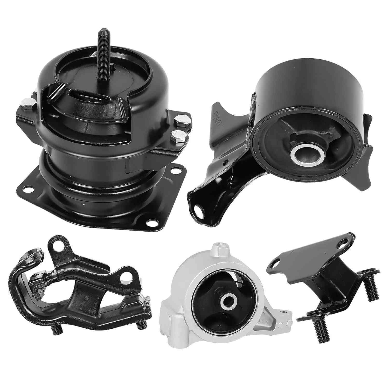 Conjunto Completo de Suportes de Motor para Honda Pilot 3.5L 4WD (2003-2004) - 5 Peças Essenciais