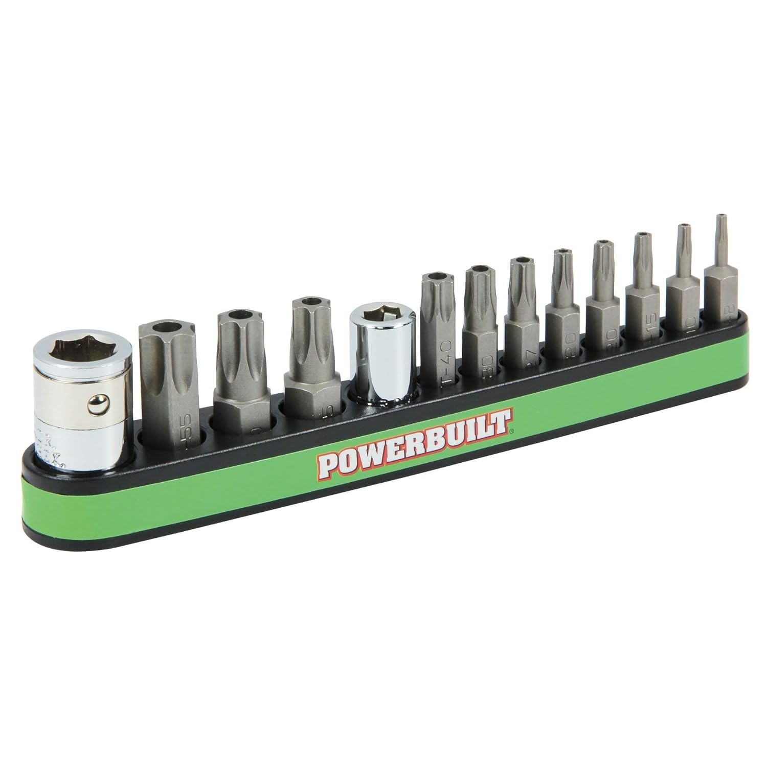 Conjunto de Soquetes Estrela Powerbuilt 13 Peças: Segurança e Precisão Anti-Adulteração