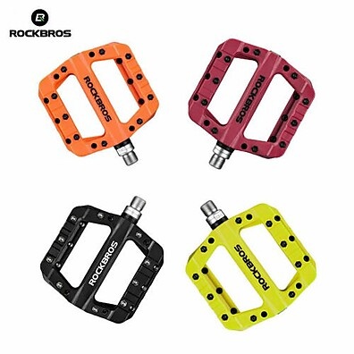 Pedais ROCKBROS: Leveza e Durabilidade para sua Bike 🚴