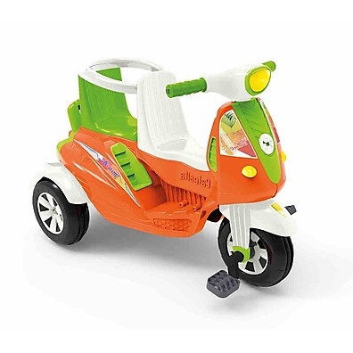 Moto Duo: Carrinho de Passeio 2 em 1 para Crianças com 2 Lugares e Pedal