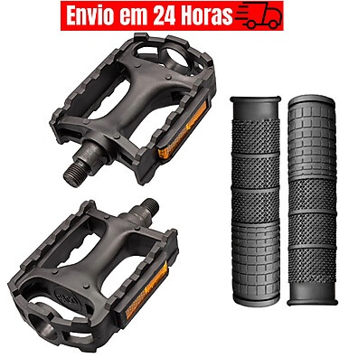 Pedal MTB e Manoplas: Conforto e Segurança