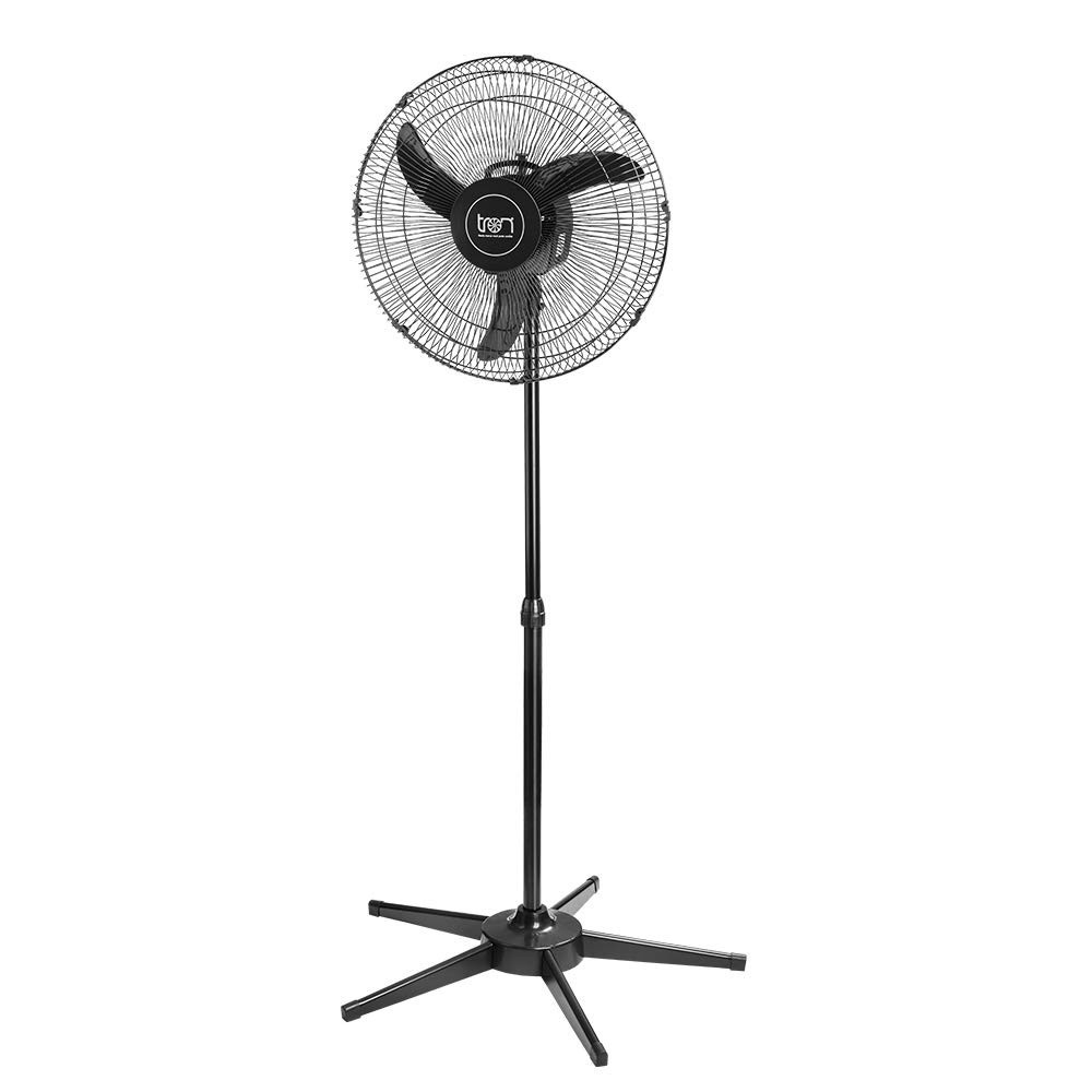 Ventilador Oscilante Pedestal TRON 140W - Potente e Silencioso com Proteção Térmica