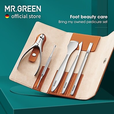 Pedicure Profissional: Kit Completo MR.GREEN