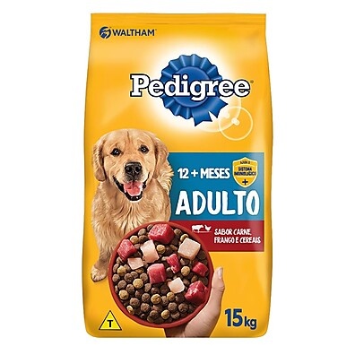 Pedigree Adulto 15kg: Nutrição Completa e Saborosa
