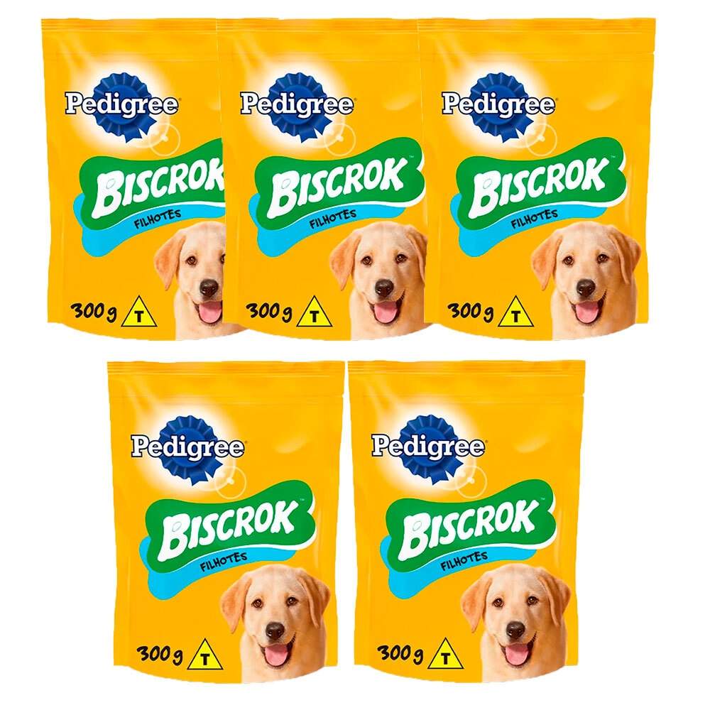 Pedigree Biscrok Filhote: 5x Mais Sabor e Saúde!