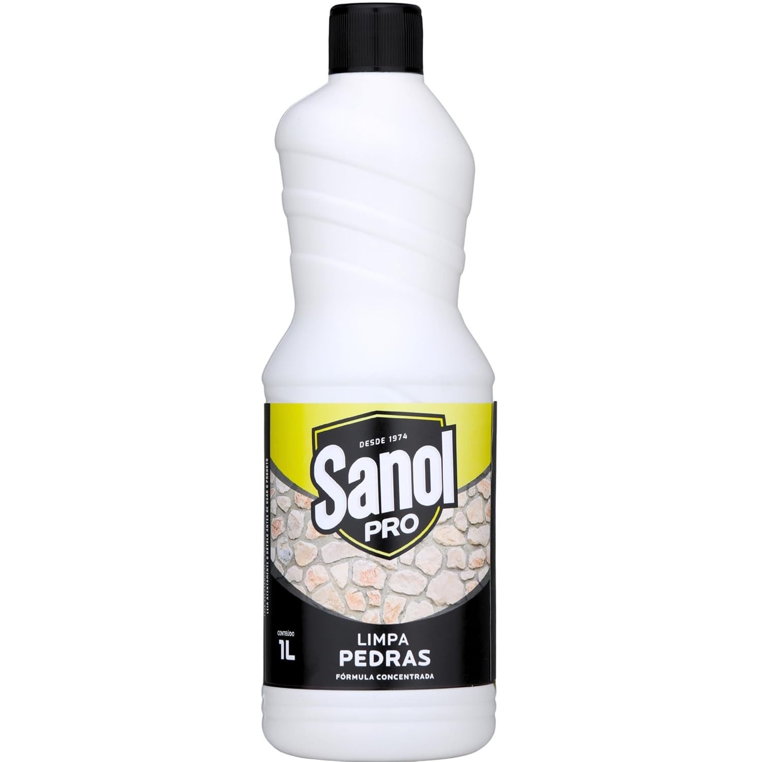 Limpa Pedras Sanol Pró 1L - Removedor Profissional para Pedras Rústicas