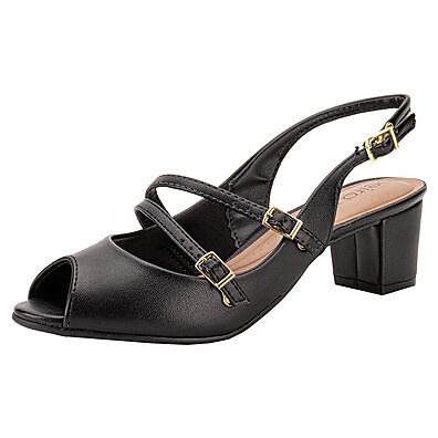 Peep Toe Salto Grosso Beira Rio: Conforto e Estilo