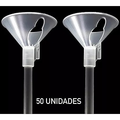 Pega Balão 33cm: Kit 50 Unidades para Festas!