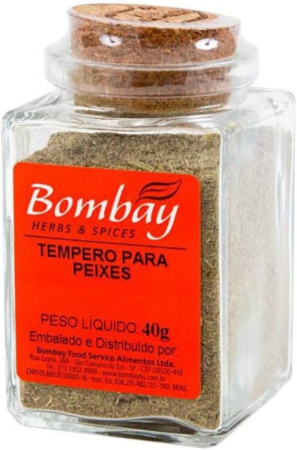 Tempero Para Peixe Bombay 40G