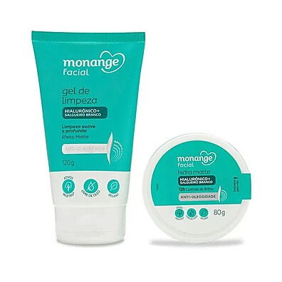 Pele Sem Oleosidade: Kit Monange Facial Hidra Matte