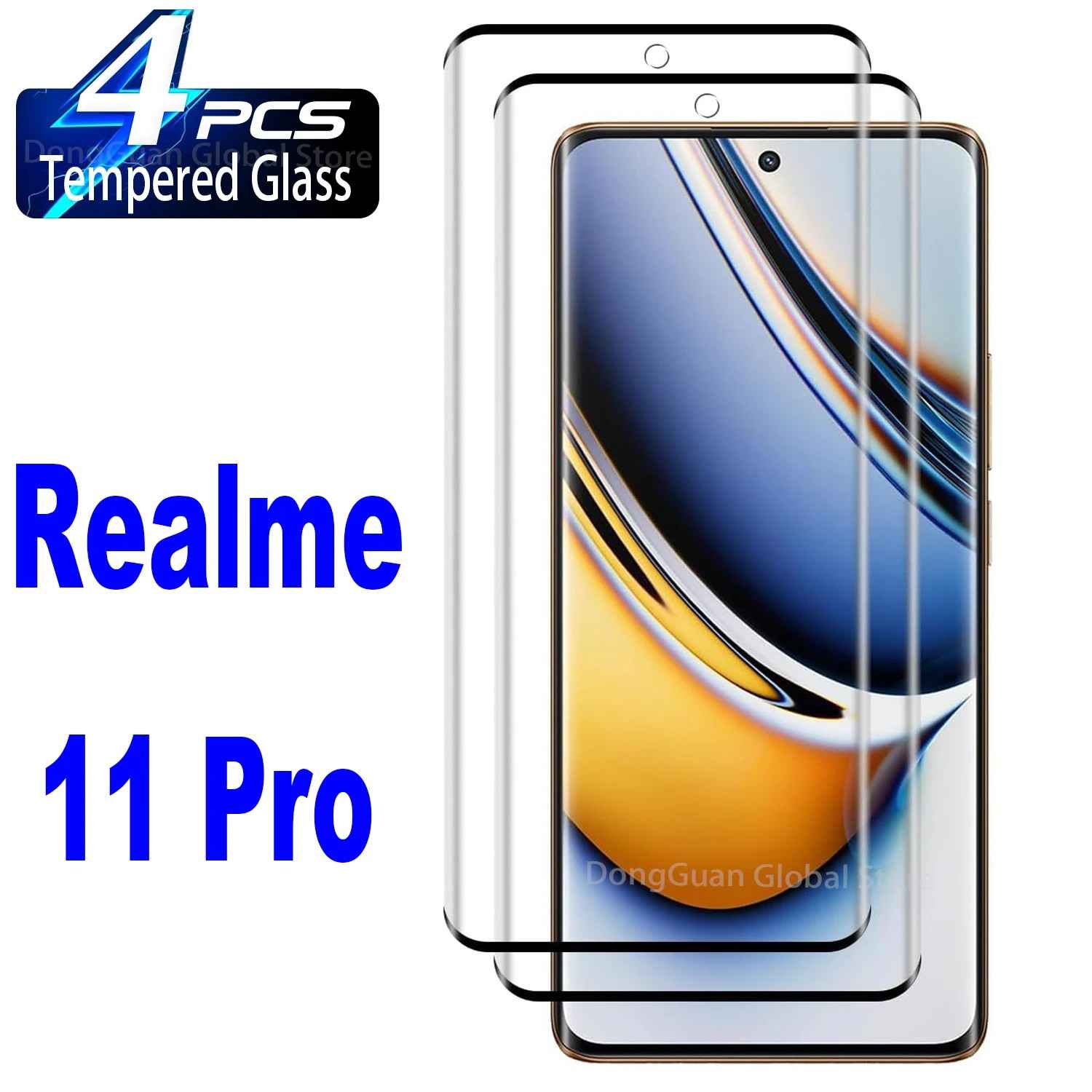 Película 10D Realme 11 Pro/Pro+: Proteção Imbatível!