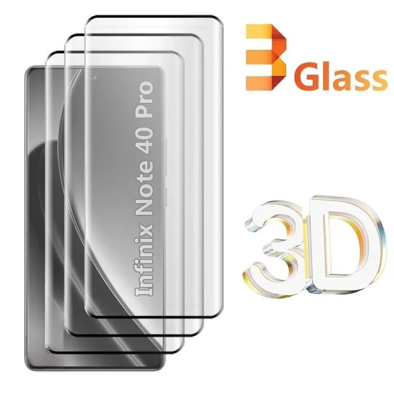 Película 3D Infinix Note 40 Pro: Proteção Total!