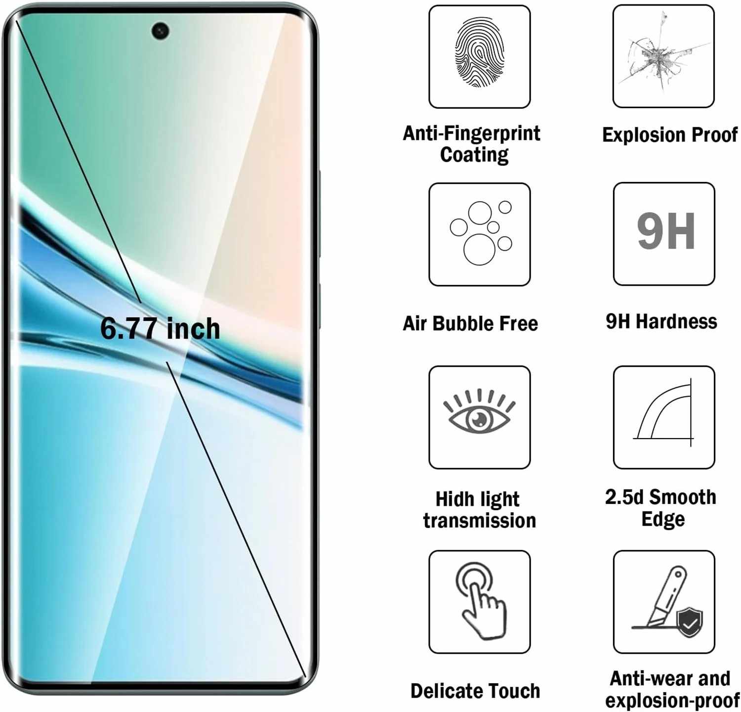 Película 3D Redmi Note 15: Proteção 6.77" de Elite 🛡️
