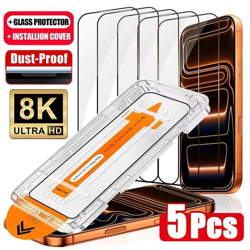 Película 8K Dust-Free para iPhone: Proteção Suprema