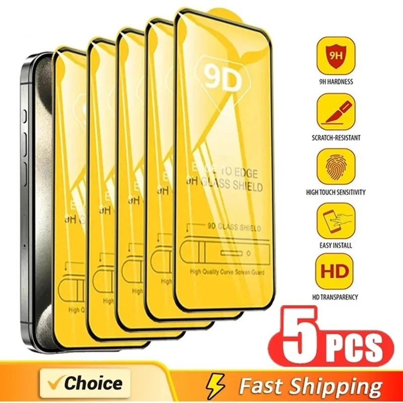 Película 9D: Proteção Total para seu iPhone