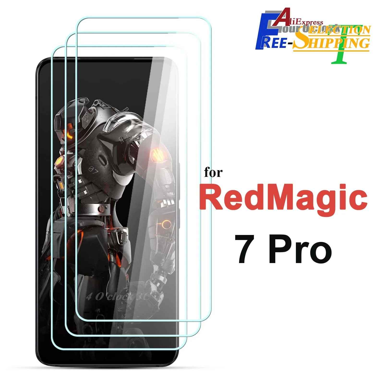 Película 9H para Red Magic 7 Pro: Proteção Blindada!