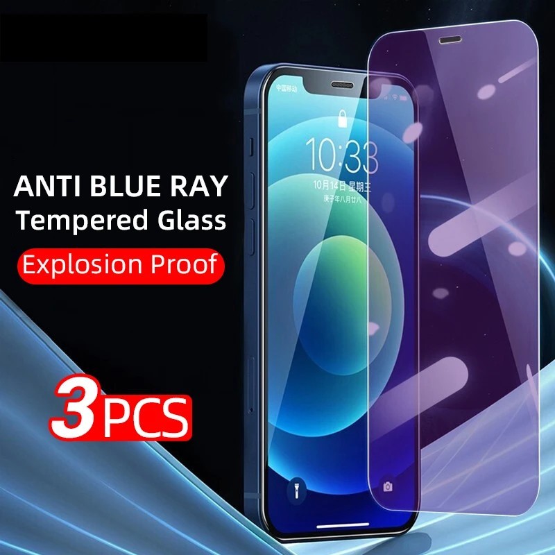 Película Anti Luz Azul iPhone: Proteção 9H!