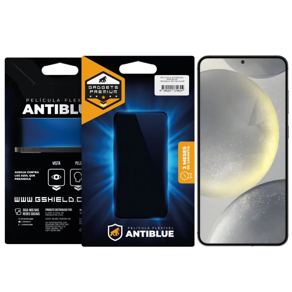 Película Anti Luz Azul S24 Plus: Proteja Seus Olhos!