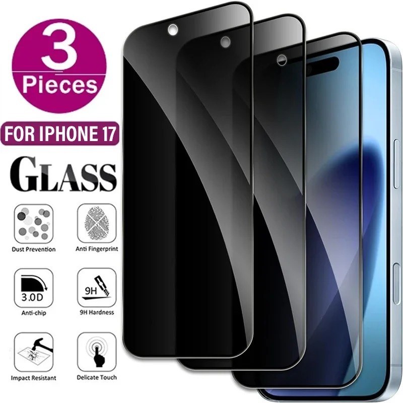 Película Anti Spy iPhone 17: Privacidade Real e Tela HD