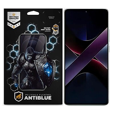 Película AntiBlue Poco X7 Pro: Proteja Seus Olhos!