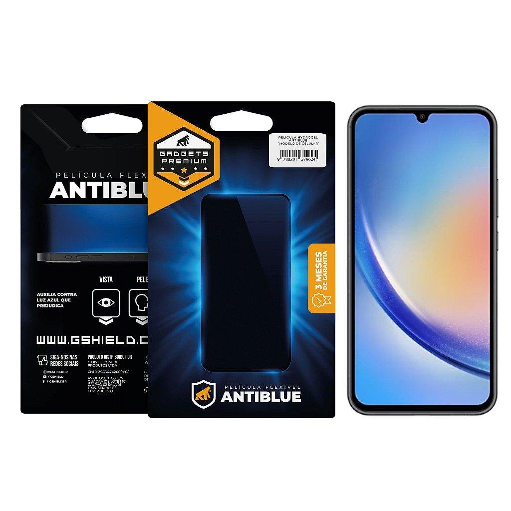 Película AntiLuz Azul Galaxy A34: Proteja Seus Olhos!