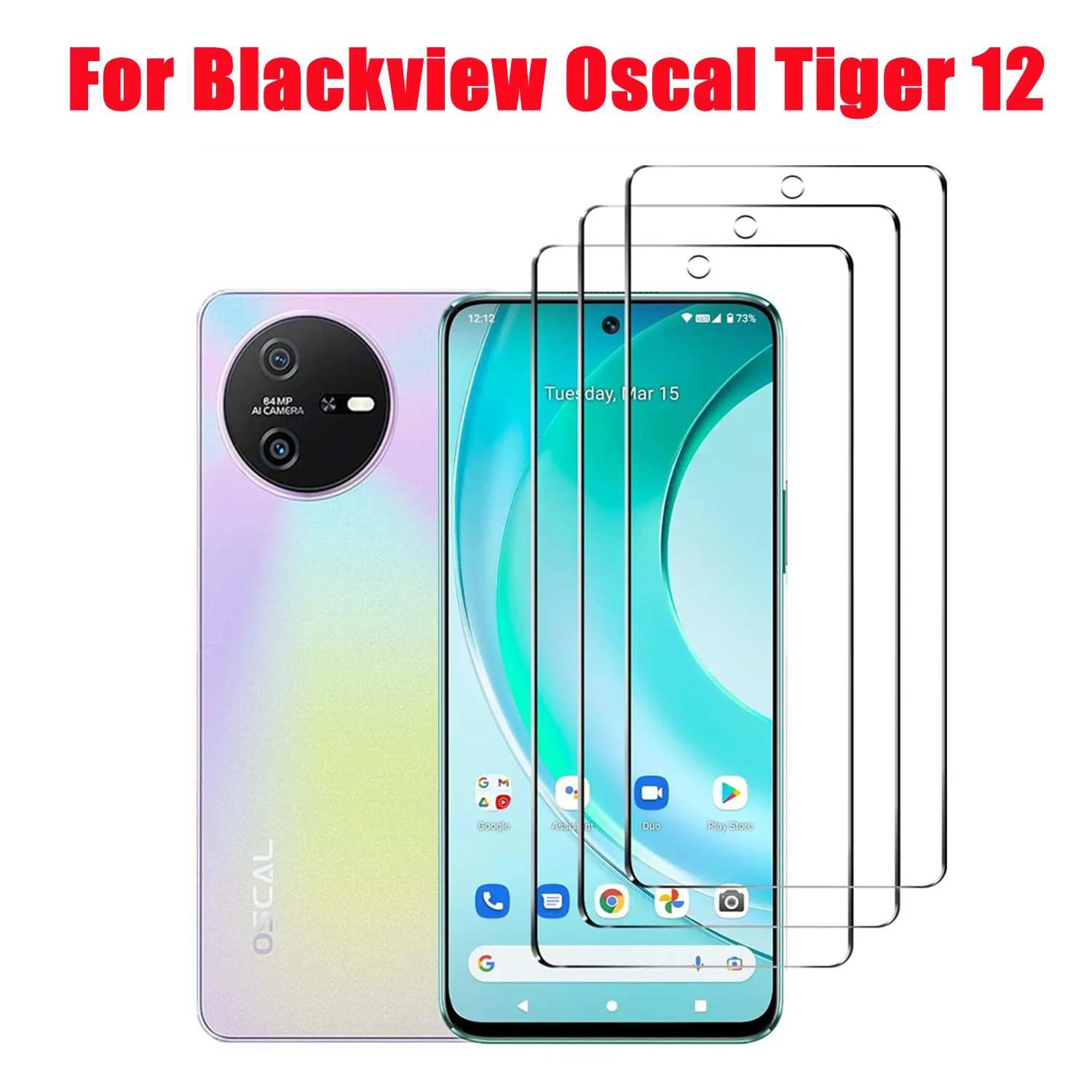 Película Blackview Oscal Tiger 12: Proteção Imbatível!