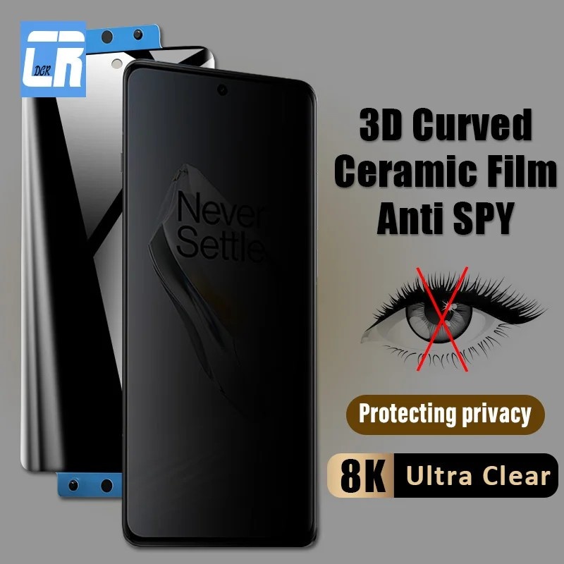 Película Cerâmica Anti-Spy para OnePlus: Privacidade Total