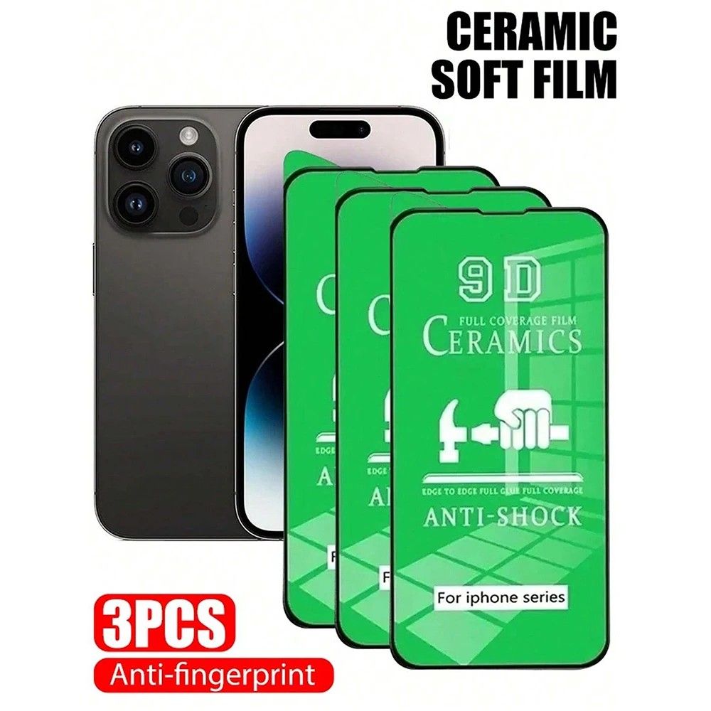 Película Cerâmica iPhone: Proteção HD Imbatível!